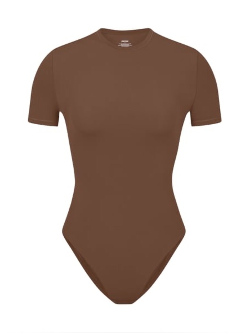 Skims Fits Everybody TShirt Bodysuit in Jasper Size Small New with tag